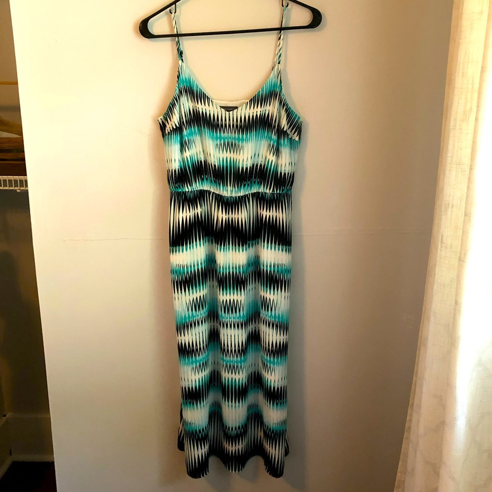 Vince Camuto Midi spaghetti strap dress